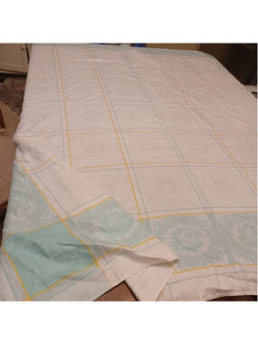 Vintage Linen tablecloth